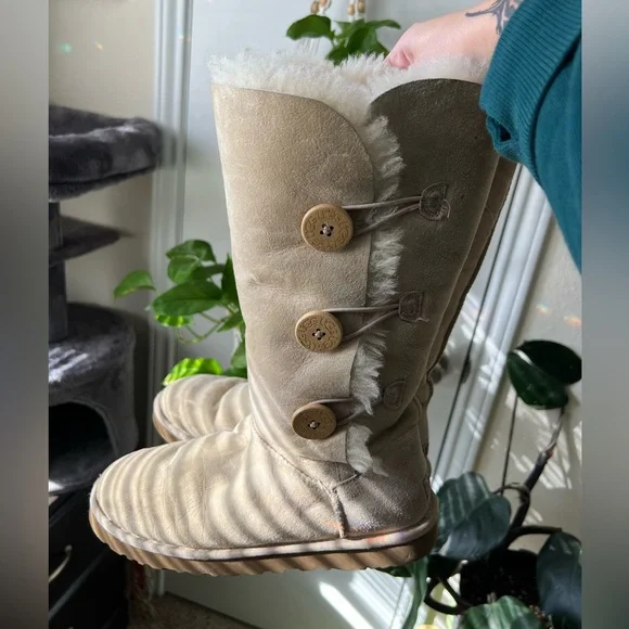 Ugg Tall Button Boots - Picture 2 of 5